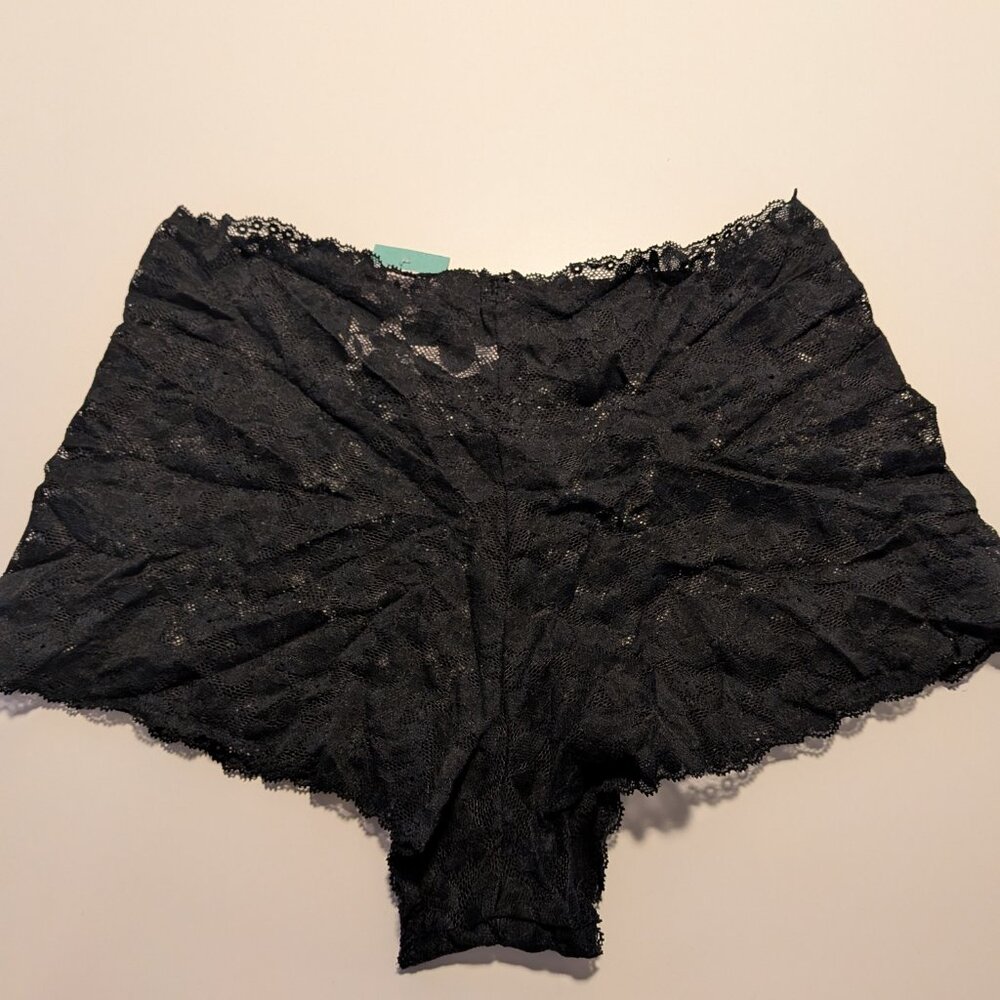 Auden Black Lace Boyshort Underwear NWT - Picture 4 of 7